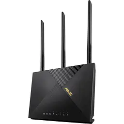 Роутер ASUS 4G 4G-AX56 AX1800 Black 802.11ax (90IG06G0-MO3110)