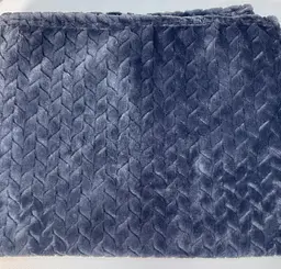 Плед для тварин Soft Warm Fluffy Pet Blanket 60х80 см Темно-синій - мініатюра 2