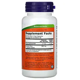 Другие экстракты Burdock Root 430 mg 100 капсул NOW vit0005857 - миниатюра 2