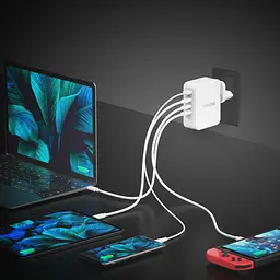 Мережевий зарядний пристрій J5create GaN USB-C 130W White (JUP43130E-EN) - мініатюра 3