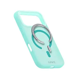 Чохол MAKE Apple iPhone 17 Pro Max Silicone Aura Magnet Cyan - мініатюра 5