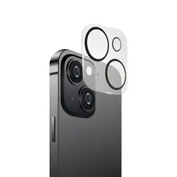 Скло захисне Intaleo Camera Lens Apple Iphone 15 Plus Black (1283126576850) - мініатюра 2