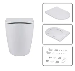 Набір Qtap Nest 4 в 1 підвісний унітаз Robin Ultra Quiet 520x365x365 + комплект інсталяції QT13332381AW47504 - мініатюра 4