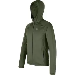 Куртка Montura Fadis Grid Hooded Maglia XL Verde Salvia - мініатюра 3