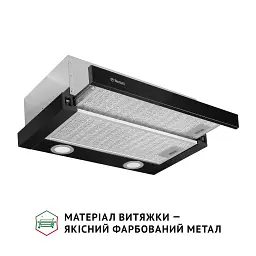 Витяжка телескопічна Perfelli TL 502 BL LED - мініатюра 3