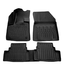 Автомобільні 3D килимки в салон для Peugeot 3008 2016- / Високий борт