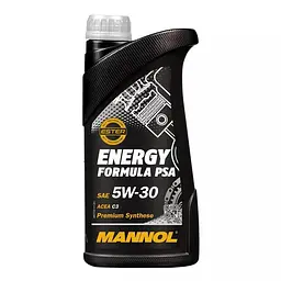 Автомобільна моторна олива MANNOL Energy Formula PSA 5W-30 1л MN7703-1