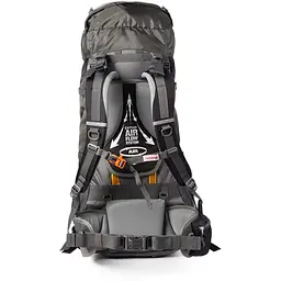 Рюкзак туристичний Naturehike NH70B070-B, 70 л + 5 л, чорно-сірий - мініатюра 4