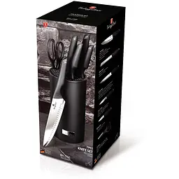 Набір ножів Berlinger Haus Black Silver Collection, чорний (BH 2796) - мініатюра 3