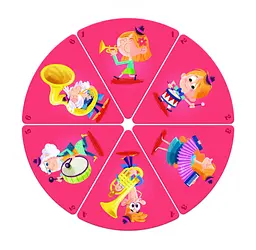 Настільна гра Janod Happy Families Цирк (J02755) - мініатюра 3