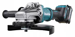 Шліфмашина кутова акумуляторна Makita GA038GT201 (230 мм, 6600 об/хв, BL, AFT, AWS, XGT) - мініатюра 5