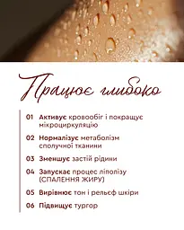 Антицелюлітний скраб для тіла MOOD GRAPEFRUIT 350 г дренаж, розігрів та видиме зменшення целюліту - мініатюра 3