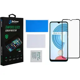 Захисне скло BeCover для Realme C21Y Black (706904) - мініатюра 2