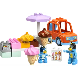 Конструктор LEGO DUPLO Bluey Подорож із морозивом із Блуї 22 деталі (10458) - мініатюра 4