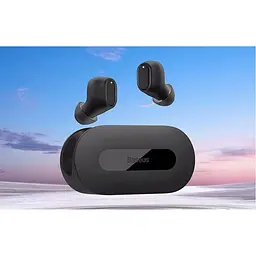 Бездротові навушники Baseus EZ10 (A00054300116-Z1) стерео гарнітура в кейсі чорна - мініатюра 2