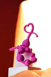 Анальний ланцюжок ToDo Anal Beads Long Sweety 34 см (рожевий) - мініатюра 4