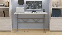 Комп'ютерний стіл Ferrum-decor Раян 75x140x70 сірий ДСП Білий 16мм (FRD-101641) - мініатюра 4