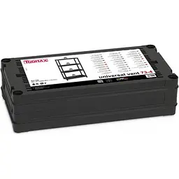 Стелаж Toomax Universal Vent 73-4 на 4 полиці 71х35х138 см чорний  (00-00005138) - мініатюра 6