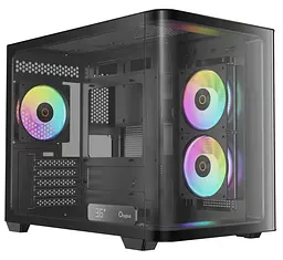 Корпус Ocypus Iota C50 Curve ARGB Digital Black (IOTA-C50-BKD300CD-GL) (OTA-C50-BKD300CD-GL) - мініатюра 1