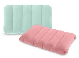 Надувна дитяча анатомічна подушка Intex Kidz Pillow з велюровим покриттям (68676), в асортименті