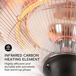 Інфрачервоний обігрівач Blumfeldt Heat Guard Blackline (10032566) - мініатюра 3