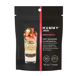 Hummy Shake Tasty Balanced Supermeal — 110 г Strawberry