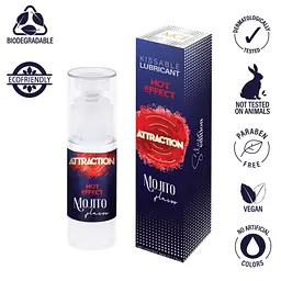 Лубрикант - MAI Attraction Heat Mojito, 50 мл - мініатюра 1