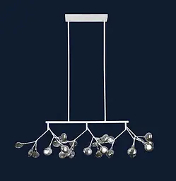 Люстра LED PETALinisoln Levistella 918LP264-27 WH+BK - мініатюра 2