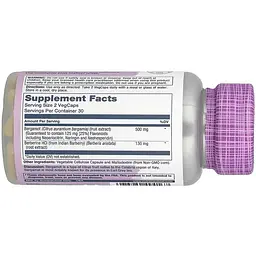 Екстракт бергамоту Solaray Bergamot Advanced Formula 500 мг 60 веганських капсул - мініатюра 3