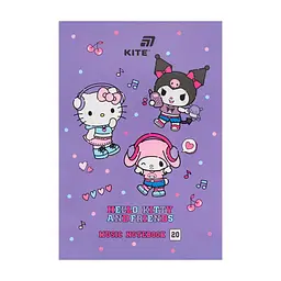 Тетрадь Kite для нот Hello Kitty A4, 20 листов (HK26-404)