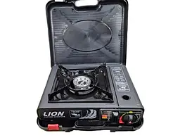 Портативна газова плита Lion 66-3 з адаптером - мініатюра 2
