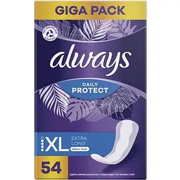 Уцінка. Щоденні прокладки Always Daily Protect ХL Нейтралізація запаху 54 шт.  - мініатюра 2
