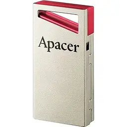 USB Flash накопичувач Apacer AH112 32GB USB 2.0 red (AP32GAH112R-1) - мініатюра 3