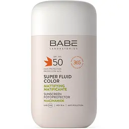 Сонцезахисний супер флюїд Babe Laboratorios Sun Protection SPF 50 з тонувальним ефектом 50 мл - мініатюра 3