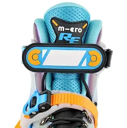 Ролики Micro Infinite RE 34-37 Блакитний-Помаранчевий - мініатюра 6