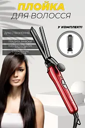 Плойка для волосся Gemei GM-2906 - мініатюра 2