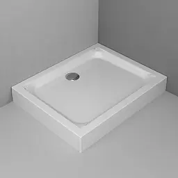 Душовий піддон Am.Pm Gem Square 120x90 см з сифоном білий W90T-404-12090W, Білий, білий - мініатюра 2