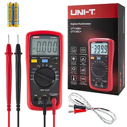 Цифровий мультиметр UNI-T UT136C+ з ручним вибором діапазонів, NCV