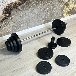Лава для жиму RN-Sport TREX 1020 4 грифа 75 кг дисків - мініатюра 5