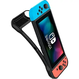 Чохол Spigen Rugged Armor для Nintendo Switch OLED Black (ACS01228) - мініатюра 3