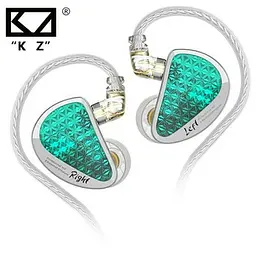 Навушники KZ AS16 Pro Cyan (з мікрофоном) - мініатюра 3