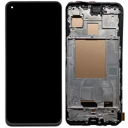 Дисплей Realme GT 5G чорний, OLED, з рамкою