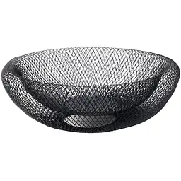 Кошик для фруктів MBM Home металевий 270x90 мм чорний (KP-144 S BLACK)