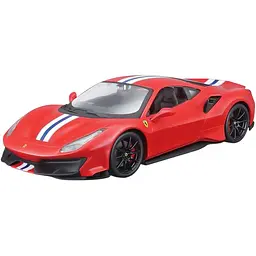 Автомодель Bburago Ferrari 488 Pista 1:24 Red (18-26026) [119066] - мініатюра 1