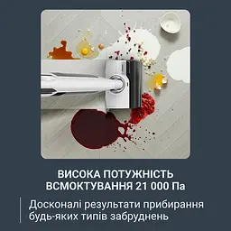 Пилосос Rowenta безпровідний миючий X-Clean 12 білий (GZ7257E0) - мініатюра 7