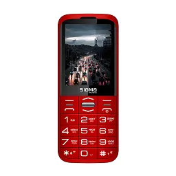 Мобільний телефон Sigma Comfort 50 Grace Type-C Red (4827798121825) - мініатюра 2