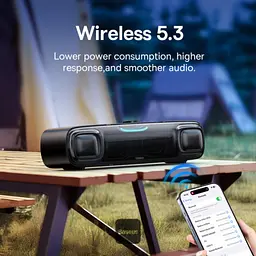 Саундбар Baseus AeQur DS10 Mini Soundbar бездротовий акумуляторна версія - мініатюра 9