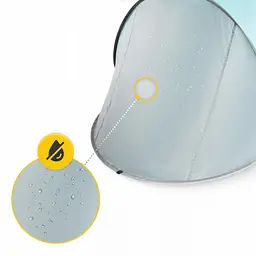 Намет пляжний 4FIZJO Pop-Up 195 x 120 см саморозкладний Grey/Mint (P-5905973401432) - мініатюра 8
