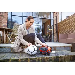 Автомобільний компресор Black&Decker Li-Ion, 18V, (без АКБ та ЗП) (BDCINF18N) - мініатюра 8