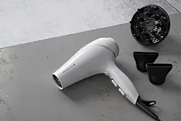 Фен Remington HydraLuxe, 2300Вт, 3 режими, дифузор, іоніз-я, хол. обдув, білий - мініатюра 2